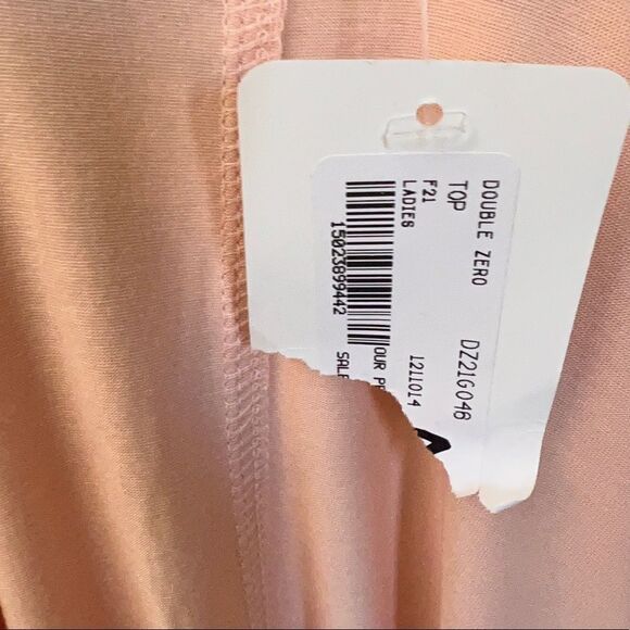 Double Zero Pink Top nwt - Picture 8 of 8